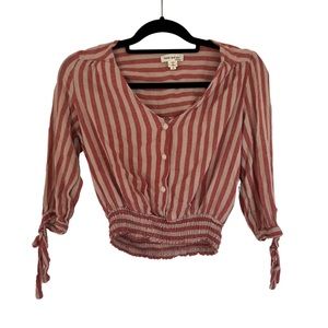 Faith and Joy Tie Sleeve Top
